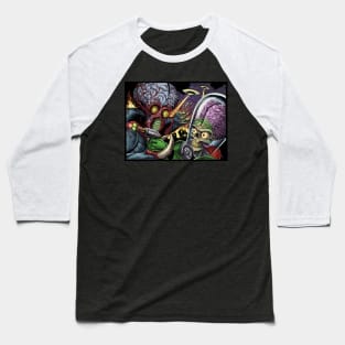 Mars Attacks This Island Earth Baseball T-Shirt